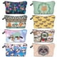 thumbnail image 2 of Bolsa de cosméticos con patrón de perezoso para mujer, neceser con impresión Digital, organizador de viaje, bolsa de maquillaje, estuches de lápices con cremallera Eco personalizados LIUWENJING unisex, 2 of 2