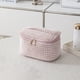 thumbnail image 5 of Bolsa de viaje portátil de terciopelo de pana para maquillaje y artículos de aseo, bolsas multiusos de gran apertura para un almacenamiento organizado. Cajas de almacenamiento, 5 of 9