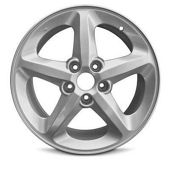Wheel Rim for 2006-2010 Hyundai Sonata 17 in Silver Aluminum Rim Direct Fit