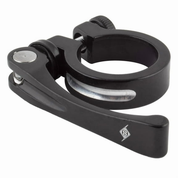 Origin8 Pro Force QR Seatpost Clamp 34.9 Blk Extra Leverage Design