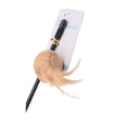 thumbnail image 4 of Varita Prichos Juguete para Gato de Poliéster Negro y Beige, 4 of 4