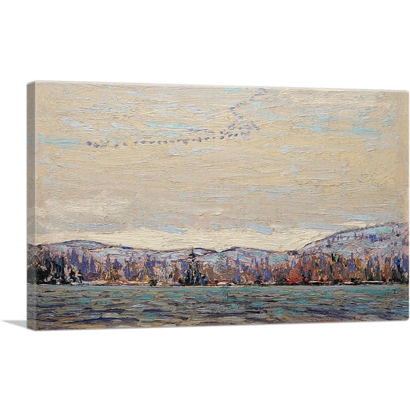 ARTCANVAS Wild Geese 1916 Canvas Art Print by Tom Thomson - Size: 26" x 18" (1.50" Deep)