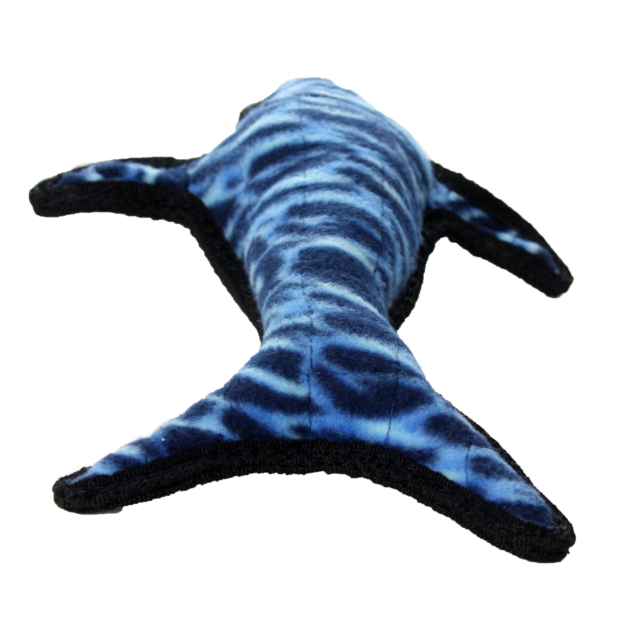 Tuffy Ocean Creature Whale Durable Squeaky Plush Dog Toy