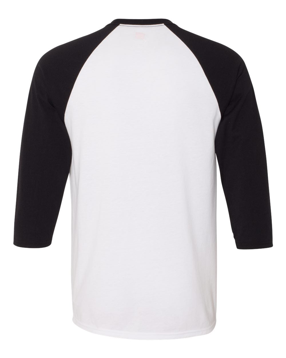 raglan shirt black and white