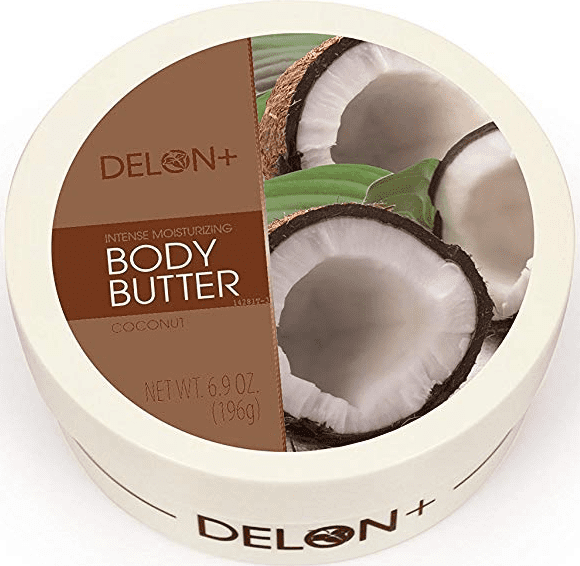 DELON Intense Moisturizing Body Butter 6.9 oz (Coconut)