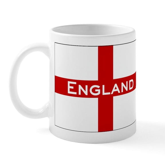 CafePress - George Cross England Mug - 11 oz Ceramic Mug - Novelty Coffee Tea Cup