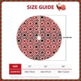 thumbnail image 2 of Rateoe Poker Pattern Christmas Tree Skirt with Ties , Christmas Tree Decorations, Farmhouse Christmas Decor Xmas Holiday Decorations-36", 2 of 6