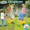 thumbnail image 4 of Outdoor Baseball Themed Summer Water Play Toys for Kids — Rotating Sprinkler Garden Water Spray Toy for Outdoor Play, 4 of 7