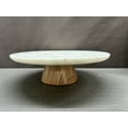thumbnail image 2 of Cake Stand Marble Cake Plate, Cupcake Holder, Dessert Stand for Engagement, Anniversary or Birthday, 2 of 5