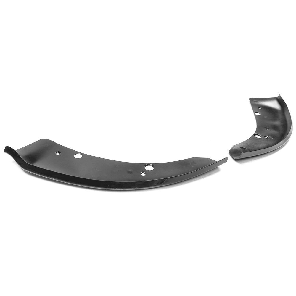 Ikon Motorsports Compatible with 15-23 Dodge Charger SRT Scat Pack Front Bumper Lip Splitter Gloss Black