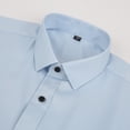 thumbnail image 5 of TANSILING Men's & Big Men's Classic Fit Dress Shirt with Long Sleeves, Sizes S-3XL, 5 of 6