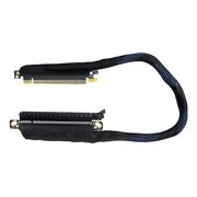 YongCo PCIe 5.0 X16 Angle Graphics Card Risers Braide Shield Extension Cable Right Exit