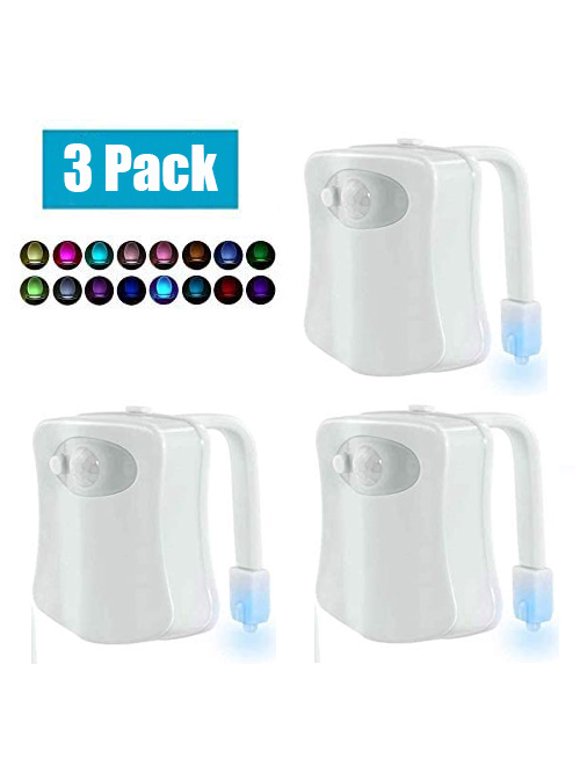 Toilet Bowl Lights in Night Lights