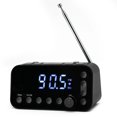 thumbnail image 4 of DABA1 Reloj Radio FM Dual USB con Puerto de Carga Pantalla LCD Retroiluminación Volumen Ajustable Despertador Radio, 4 of 10