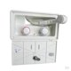thumbnail image 1 of 2 JUEGOS de DUCHA con BLOQUEO de MANO Exterior Exterior Exterior Exterior Blanco 97023-a Sunnimix Montaje de ducha exterior, 1 of 8