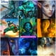 thumbnail image 2 of Avatar de la película de Disney 2, The Way of Water Fantasy Art, pintura de diamantes 5d, taladros completos, Jake Sully y Neytiri, punto de cruz Deco, nuevo, 2 of 4