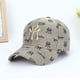 thumbnail image 1 of Gorras de béisbol bordadas con letras Unisex, sombrero deportivo antisol para viajes, gorra de camionero con punta, diseño de lujo para hombres y mujeres, verano hola suerte  unisex, 1 of 1