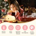 thumbnail image 3 of Luz de noche para bebé, lámpara de noche, luz de noche recargable para niños, luz de noche de conejo Baby Miffy, luz de noche LED eléctrica para niñas, niños y adultos, lámpara táctil,, 3 of 5