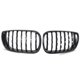 thumbnail image 1 of Rejilla de riñón delantera protectora Parrilla ABS Auto Styling Parrillas reemplazables Accesorios Reemplazo para E46 4D Sedan 320i 2002-2005 Negro brillante Eigraketly VI001699-03, 1 of 6