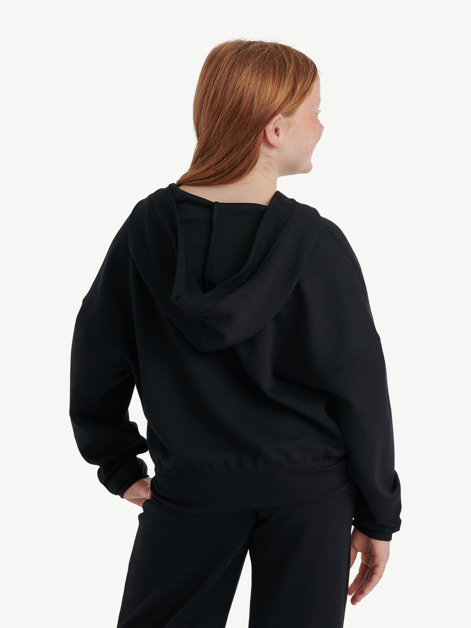 Justice Girls Rib Detail Hoodie, Sizes XS - XLP
