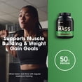 thumbnail image 6 of Optimum Nutrition Serious Mass Protein Powder, 50g Protein, (Variety of Sizes & Flavors), 6 of 10