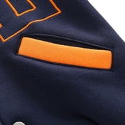 URMAGIC Baby Boy Girl Baseball Jacket Casual Cartoon Coat Toddlers Autumn Winter Clothes 1-7 Years
