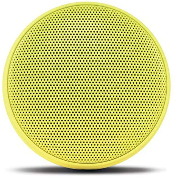 ECOXGEAR EcoDrop GDI-EXDRP304 Haut-Parleur Mini Robuste, Résistant aux Éclaboussures, Portable, Bluetooth, Sans Fil, 3 Watts (Jaune)