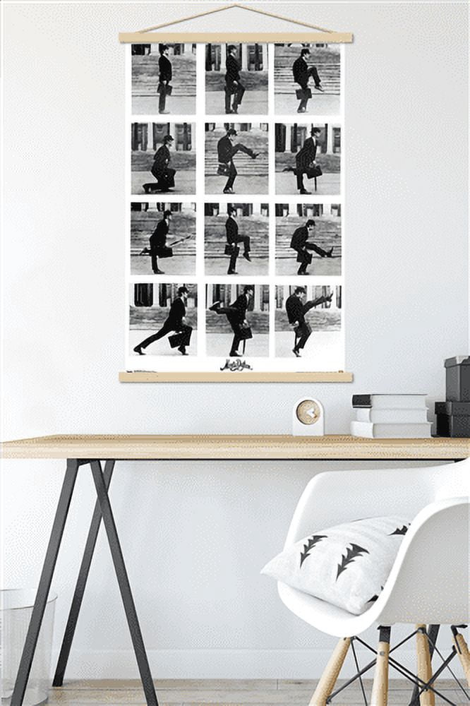 Monty Python - Grid Wall Poster with Magnetic Frame, 22.375" x 34"