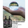 thumbnail image 4 of Nicpro UV Resin 500g, 2 Pcs Crystal Clear UV Epoxy Resin Kit, High Viscosity & Quick Curing UV Glue Hard, UV Cured Resin for Jewelry Making, Craft, Doming, Coating and Casting, 4 of 8