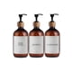 thumbnail image 1 of Juego De Baño Xtellar3 Dispensadores Jabon Shampoo Color Ambar, 1 of 5