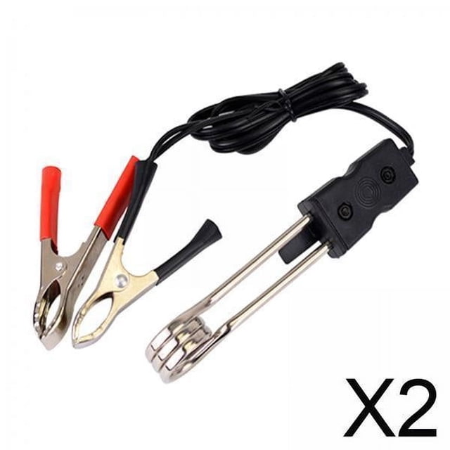 Calentador de inmersión eléctrico,Calentador de inmersión de té y café para automóvil de 12 V,Calentador de inmersión para automóvil Elemento de caldera de café,Calentador de agua de