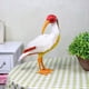 thumbnail image 3 of Pájaros Realistas Con Plumas Figuras De Animales Realistas Para La Decoración Del Jardín Casero - 10 Estilos Pájaros - # 7 Ibis con cresta roja Ibis crestado rojo Sunnimix Estatua animal realista, 3 of 8