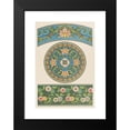 thumbnail image 2 of Owen Jones 11x14 Black Modern Framed Museum Art Print Titled - Examples of Chinese Ornament, Pl.57 (1867), 2 of 5