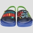 thumbnail image 2 of PJ Masks Sandals for Toddlers, Boys Power Heroes Mis-Match Slide Sandals, Blue, Size 7/8 Toddler, 2 of 5
