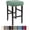 Green, variant on Bar Stool Covers Rectangle Set of 4/2/1 Saddle Slipcover Cushion Stretch Vanity Cover Washable Counter Chair Covers, Green, 4pcs