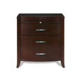 thumbnail image 4 of Modus Furniture BR1581 Brighton Two Drawer Nightstand, Cinnamon, 4 of 5