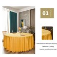 thumbnail image 2 of Hotel Tablecloth Round Restaurant Hotel Tablecloth Chinese Tea Table Cloth Wedding Big Round Table Tablecloth, 2 of 7