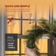 thumbnail image 3 of Set de colgador de guirnaldas SEWANTA Giant Suction para puerta de cristal, 2 unidades, 3 of 7