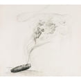 thumbnail image 3 of Jehan Georges Vibert 16x15 Black Modern Framed Museum Art Print Titled - In Smoke (1800s), 3 of 5