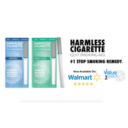 Harmless Cigarette,Oxygen & Mint,Nicorette Alternative & Quit Smoking Aid,2pk