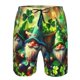 thumbnail image 3 of Fotbe St. Patrick's Day USA Flag Trajes de Baño Estampados para Hombre, Shorts de Verano de Secado Rápido, Ropa de Playa, Bañadores-XX-Large, 3 of 6