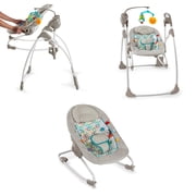 Bright Starts Rock and Swing 2-in-1 Seat - Jungle Stream