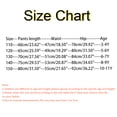 thumbnail image 4 of Chenyin Baby Kids Fleece Active Jogger Pants with Pocket for Boys Girls Cartoon Print Sweatpants Toddler Fall Winter Padded Thickened Unisex Trousers for 3-11 Years, 4 of 9