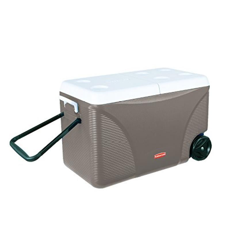 Rubbermaid 1860488 Durachill 6Day Wheeled Ice Chest/Cooler, 75Quart