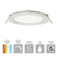 thumbnail image 2 of AFX Tuck 4" LED Flush Mount, 2 of 4