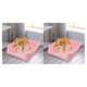 thumbnail image 2 of Greeniant Pet Cat Training Toilet Tray Detachable Toilet Dogs for Indoor Rosa Pequeño 2piezas, 2 of 6