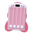 thumbnail image 2 of Máquina de juego de con música y luz, modos de juego ajustables, juego de empuje rápido para niños, adolescentes, niños, niñas y niños Rosa, 2 of 9