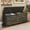Black Oak, variant on ModFusion 47.2" Farmhouse Storage Chest with Dual Safety Hinges, Wooden Storage Bench for Entryway or Living Room, Black Oak