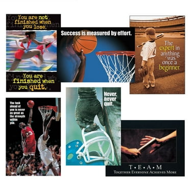TREND Enterprises T-A67945 Sportitude Argus Poster Combo Pack