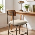 thumbnail image 6 of Velvet Stretch Dining Chair Seat Covers Elastic Cushion Slipcovers,D, 6 of 6